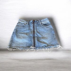 NWOT We The Free Denim Skirt
